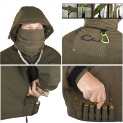 Veste kaki Drake Waterfowl 2