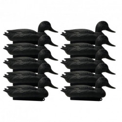 Formes de colvert noir x10